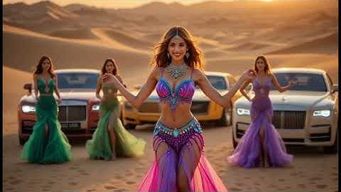 Habibi (حبیبی) - Arabic Dance Music - Official AI Video