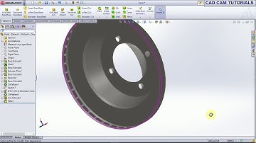 Solidworks TUTORIAL   BRAKE DISK#