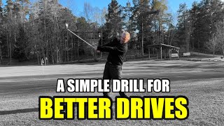 A simple drill for better and longer drives...