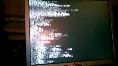 First hardware accelerated scroll on VAX VLC lcg framebuffer
