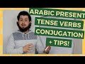 Arabic present tense verbs conjugation  tips