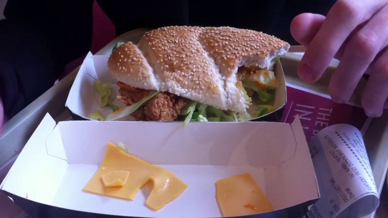 KFC Supercharger Burger review YouTube