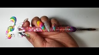 AMAZING UNICORN AQUARIUM BRUSH!!