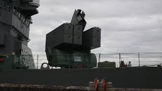 海上自衛隊  阪神基地隊サマーフェスタ2019  護衛艦やまぎり  アスロックランチャー操法展示