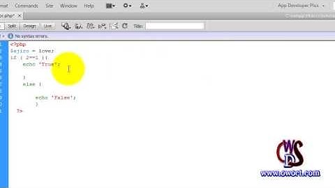 If If Else Statement in PHP