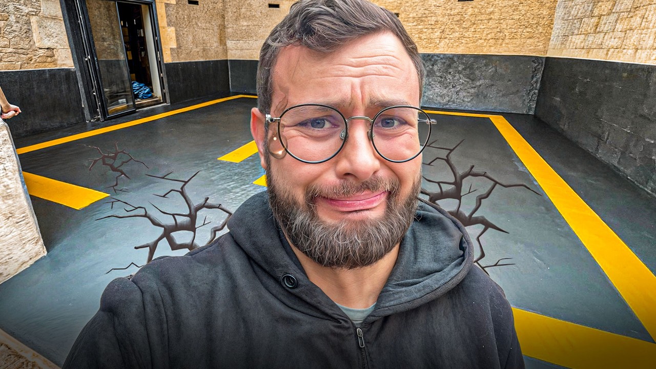 Je refais le sol de mon garage avec la peinture Raptor… rénovation maison