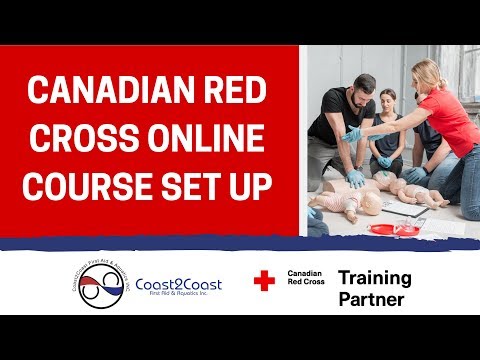 My Online Red Cross Set Up Guide