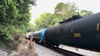 CSX M582 with CSX 250 and CSX 2026 in NE Emory