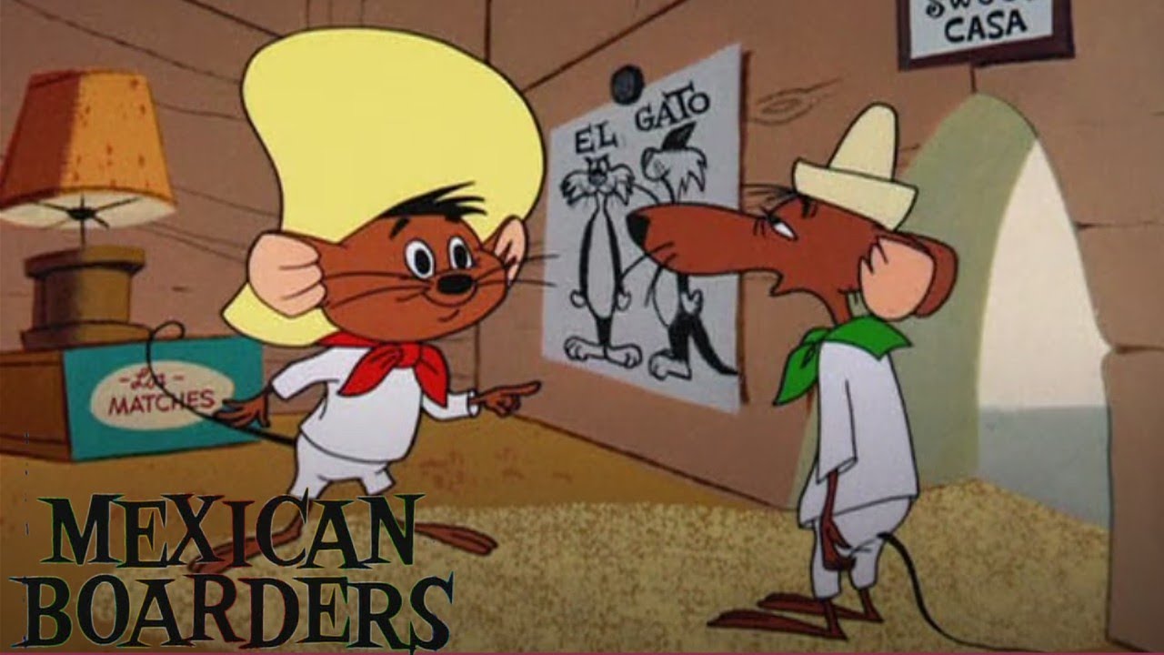 Mexican Boarders 1962 Looney Tunes Sylvester and Speedy Gonzales Cartoon Short Film