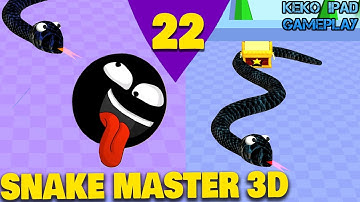 Snake Master 3D - Level 22 - KEKO IPAD GAMEPLAY Android ios