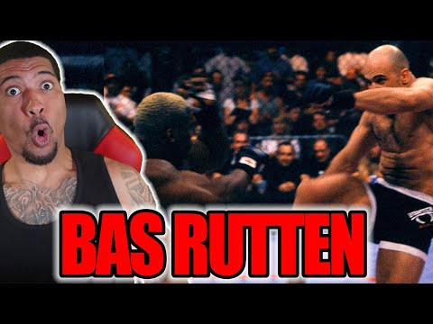 DAVIZION REACTS TO Bas Rutten   The Brutal King of Pancrase