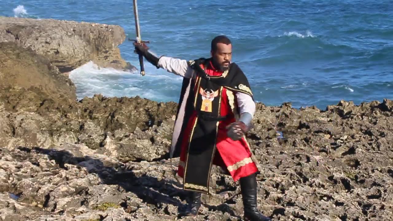 Dominican Fantasy Art (Chronicles of the Red Cleric Vol. 1 Black Viking): Orland the Red Cleric