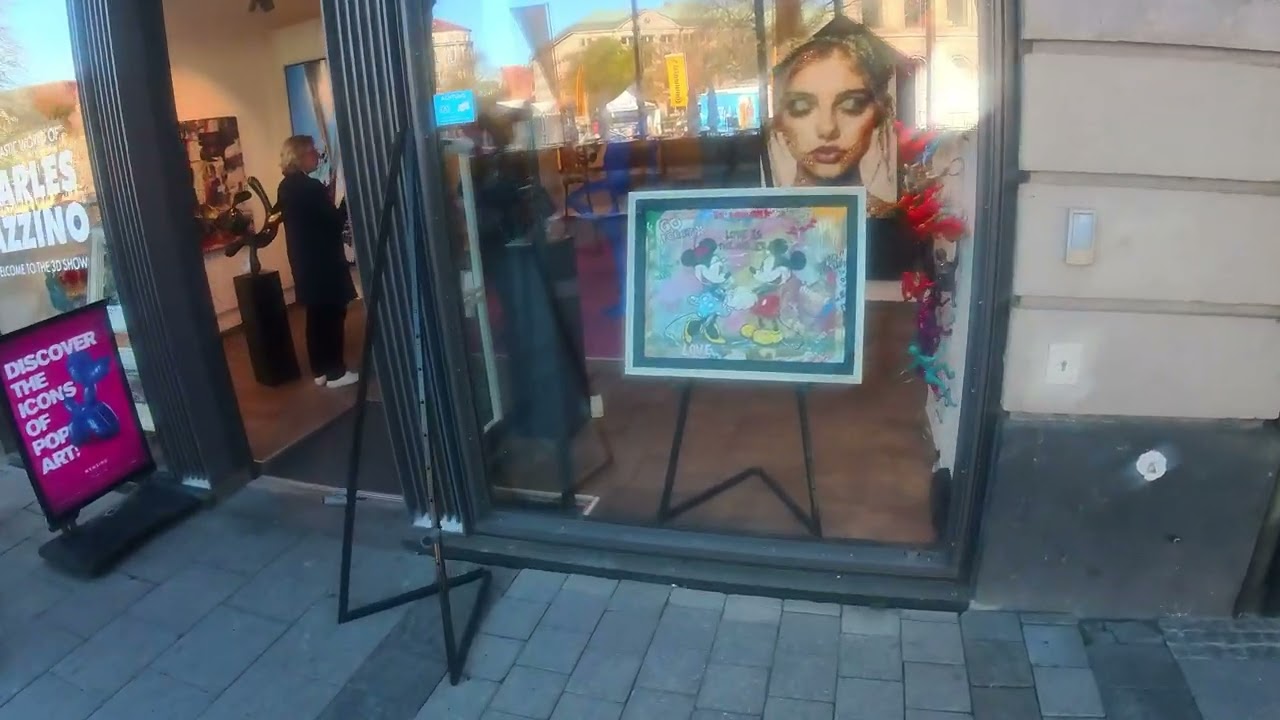 Hannover - Georgstraße (vom Aegi kommend) bis zum Opernplatz. Samstag 5.04. 2025.