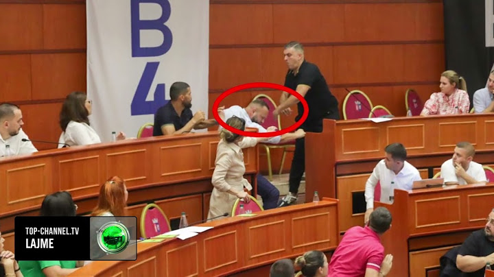 Top Channel/ Dhuna në këshillin bashkiak, policia e merr në pyetje, Blushi: Valteri më provokoi!