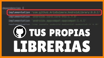 CONSUME y PUBLICA tus dependencias en Github desde AndroidStudio
