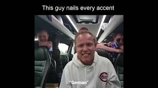 This guy nails every accent