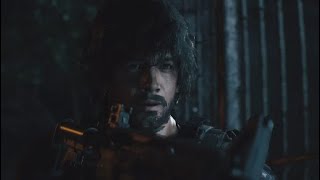 Resident Evil 3 Remake Der Safe in der Polizeiwache und Carlos erkundet das Erdgeschoss. screenshot 3