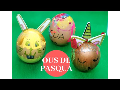 Vídeo: Una Manera De Decorar Ous De Pasqua Decoratius