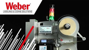 Weber LA4050E Cost effective labeling