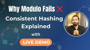 Consistent Hashing in Distributed Systems | Easy Explanation + Demo