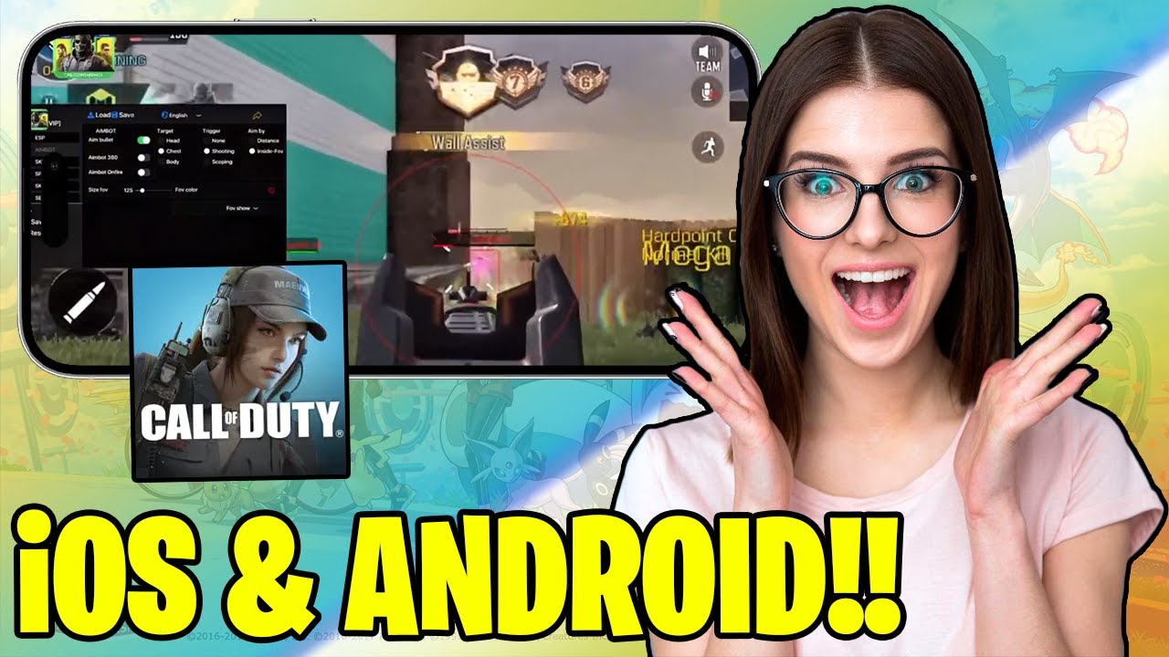 Меню взлома/модов для COD Mobile на iOS и Android — неограниченное количество CP, WH, аимбот и мн...