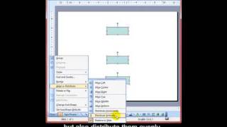 AM 6.3.3.3 Distribute objects evenly PowerPoint 2003 Net Worth