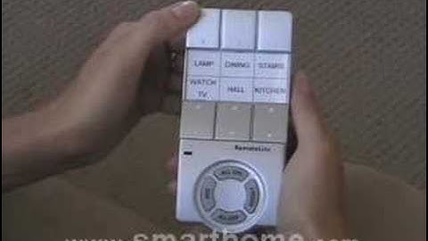Smarthome "How To" Video RemoteLinc