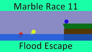 Marble Race 11  Flood Escape