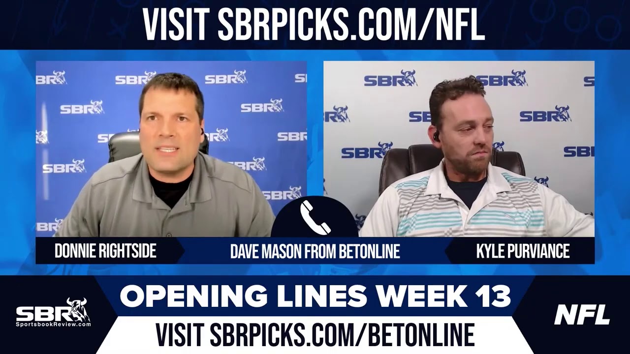 NFL Lines Action with Betonline | Week 13 Football Odds + Picks