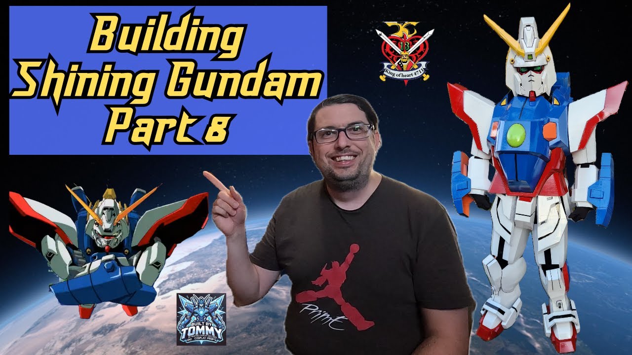 Building Shining Gundam Part 8 