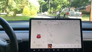 Tesla Model 3 - both pedals pressed How Many Pedals Does A Tesla Have