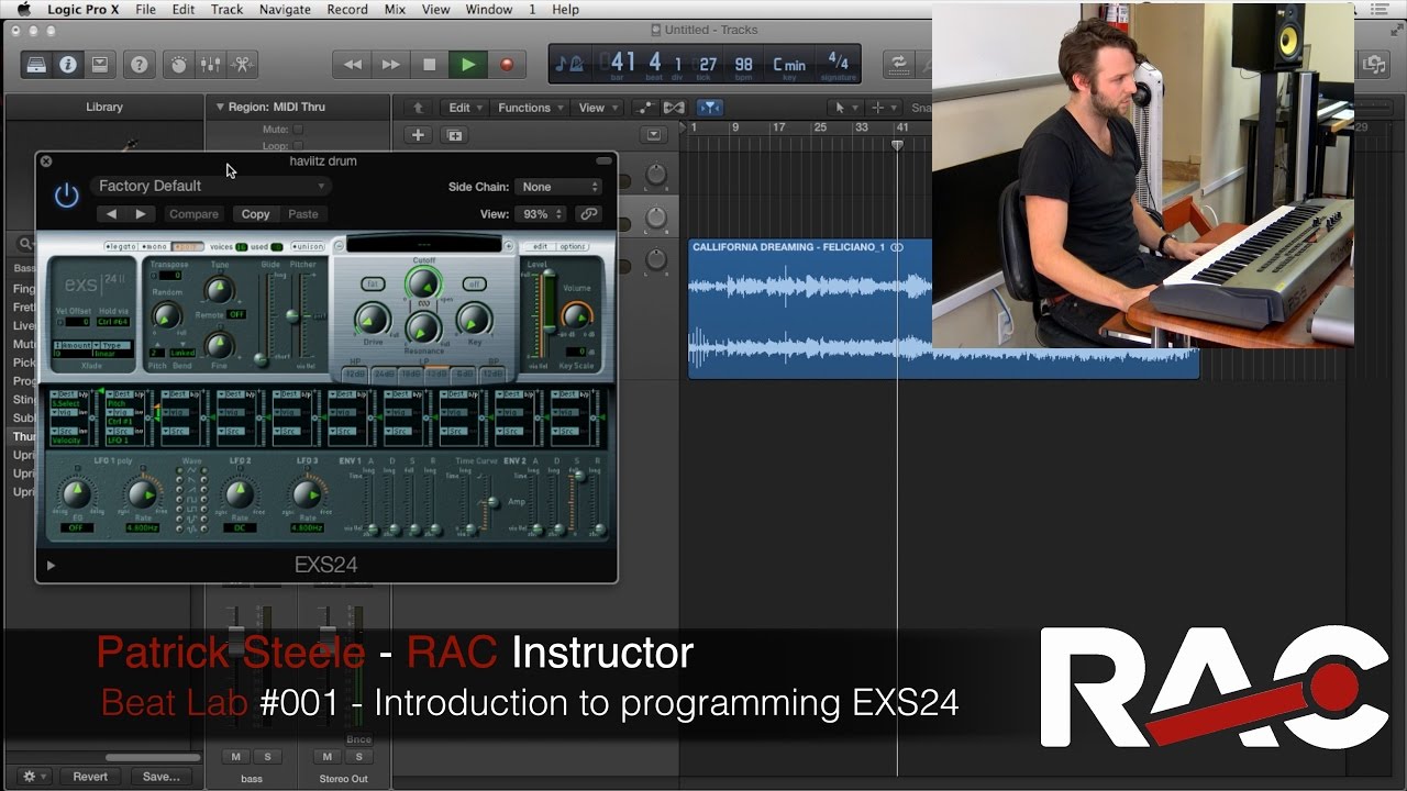 Introduction to EXS24 Part 1: RAC Tips and Techniques #005 - YouTube