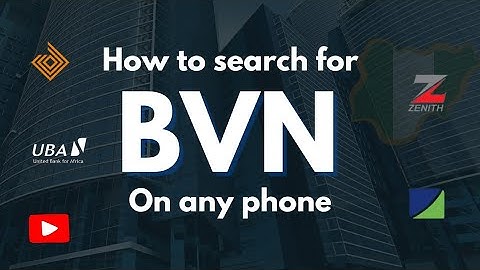 How to search for BVN on any type of phone in 2025 | How can I get my BVN?