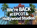 We're BACK at EPCOT & Hollywood Studios!