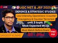 Low Intensity Operations Counter Insurgency &amp; Counter Terrorism | UGC NET Defence Studies Unit 3