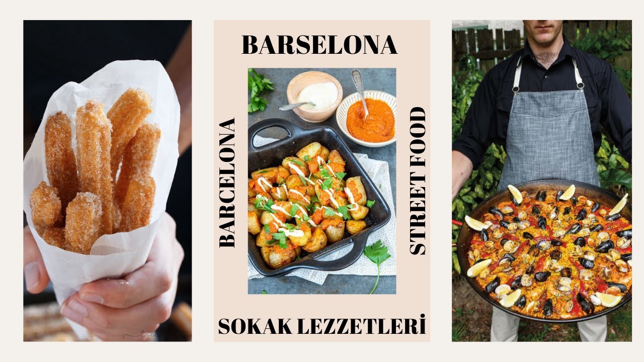 Barcelona Sokak Lezzetleri l Tapas, Paella, Churros l La Boqueria Market