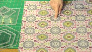 Sew Easy: How to Use the Fussy Cut Templates