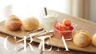 CREA2019年6月号「Pan&(パンド)」のリベイクと料理家・飛田和緒さんの簡単レシピ