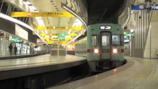 【西鉄】6000系6003F%普通二日市行@西鉄福岡(天神)('11/04)