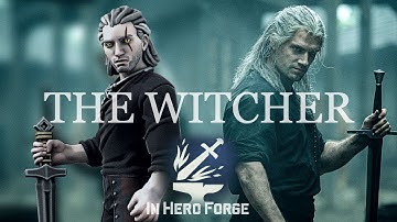 Creating The Witcher in Hero Forge
