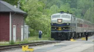 B&O FPA-4 #800 & CVSR FPA-4 #6771 A Short Visit To Cuyahoga Valley Scenic Railroad In Peninsula Ohio