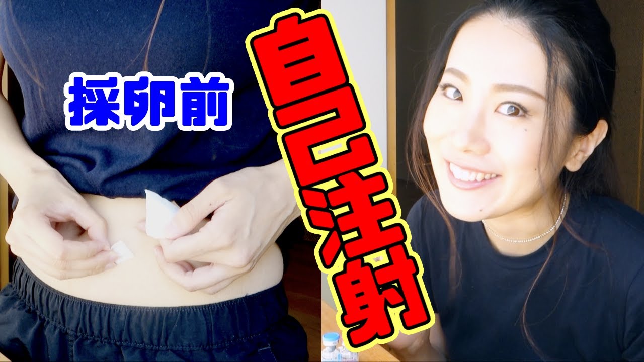 自己注射 採卵手術前の様子をお見せします 妊活vlog Vol 3 Youtube