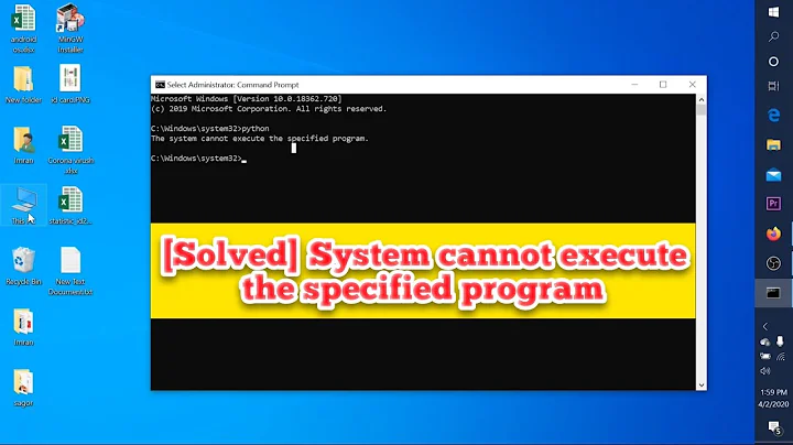 how to fix the system cannot execute the specified program in windows 10/7 [Solved]