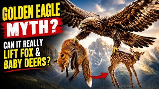 The Golden Eagle Myth That Science Finally Debunked ! How Much Weight Can A Golden Eagle Carry