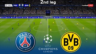 PSG vs Borussia Dortmund | 2nd leg UEFA Champions League 2024 | Full Match Semi Final | PES