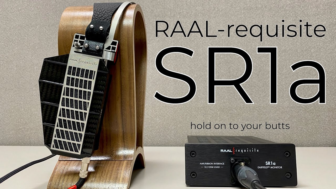 RAAL-requisite SR1a – Studio Ribbon Speakers That You Strap to Your face