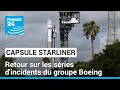 Le dcollage crucial de la capsule starliner pour le groupe boeing  france 24