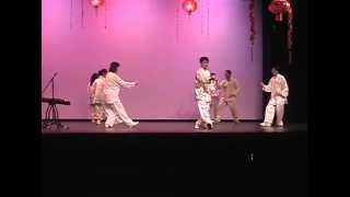 Taiji Group Performance at HCCS CNY Gala by Ellicott Taichi Health Club