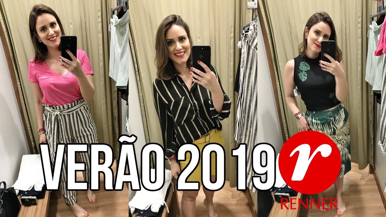 lojas renner roupas femininas 2019