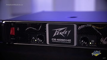 Peavey CS 4080HZ Power Amplifier - Peavey CS 4080HZ